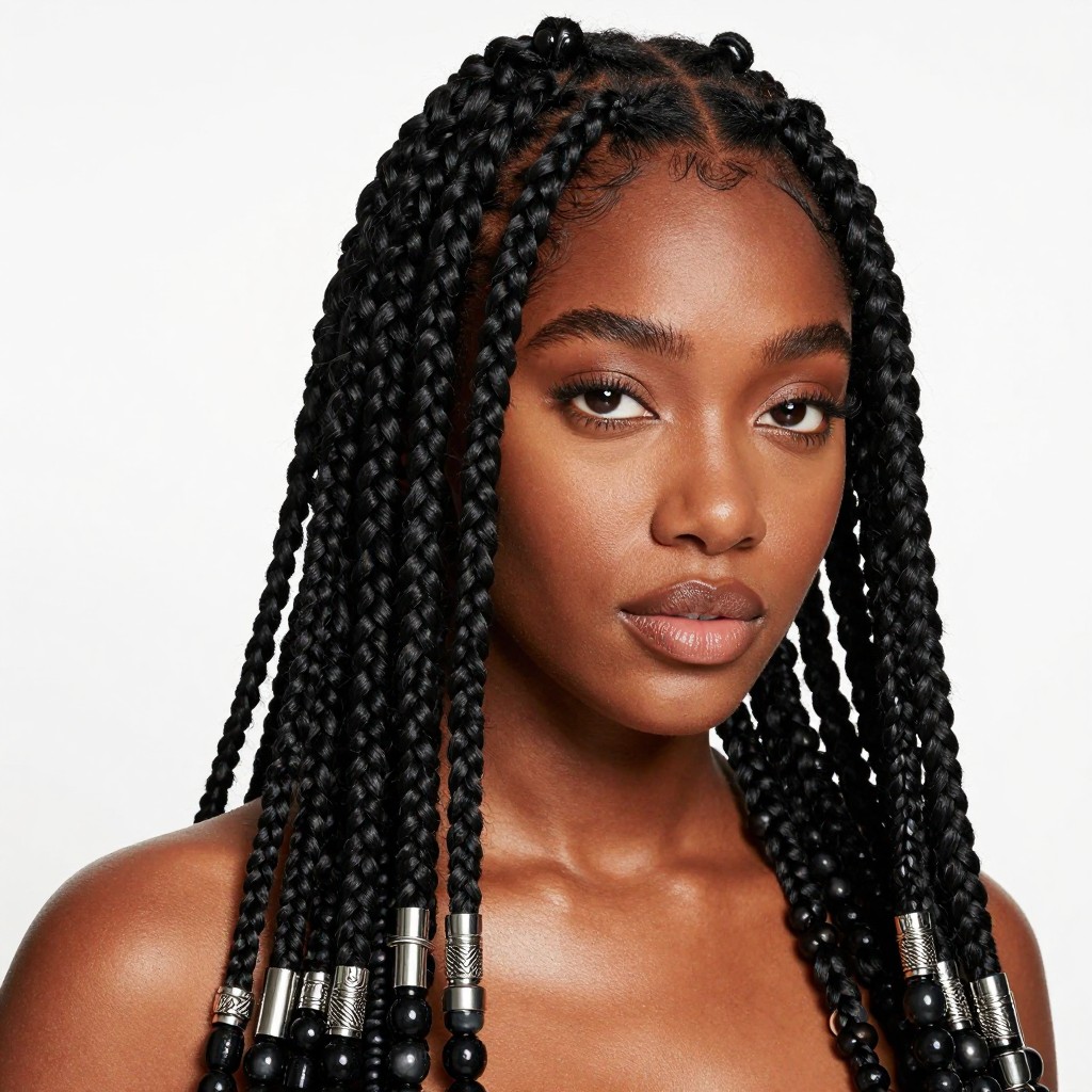 Adorned Braids Hairstyles