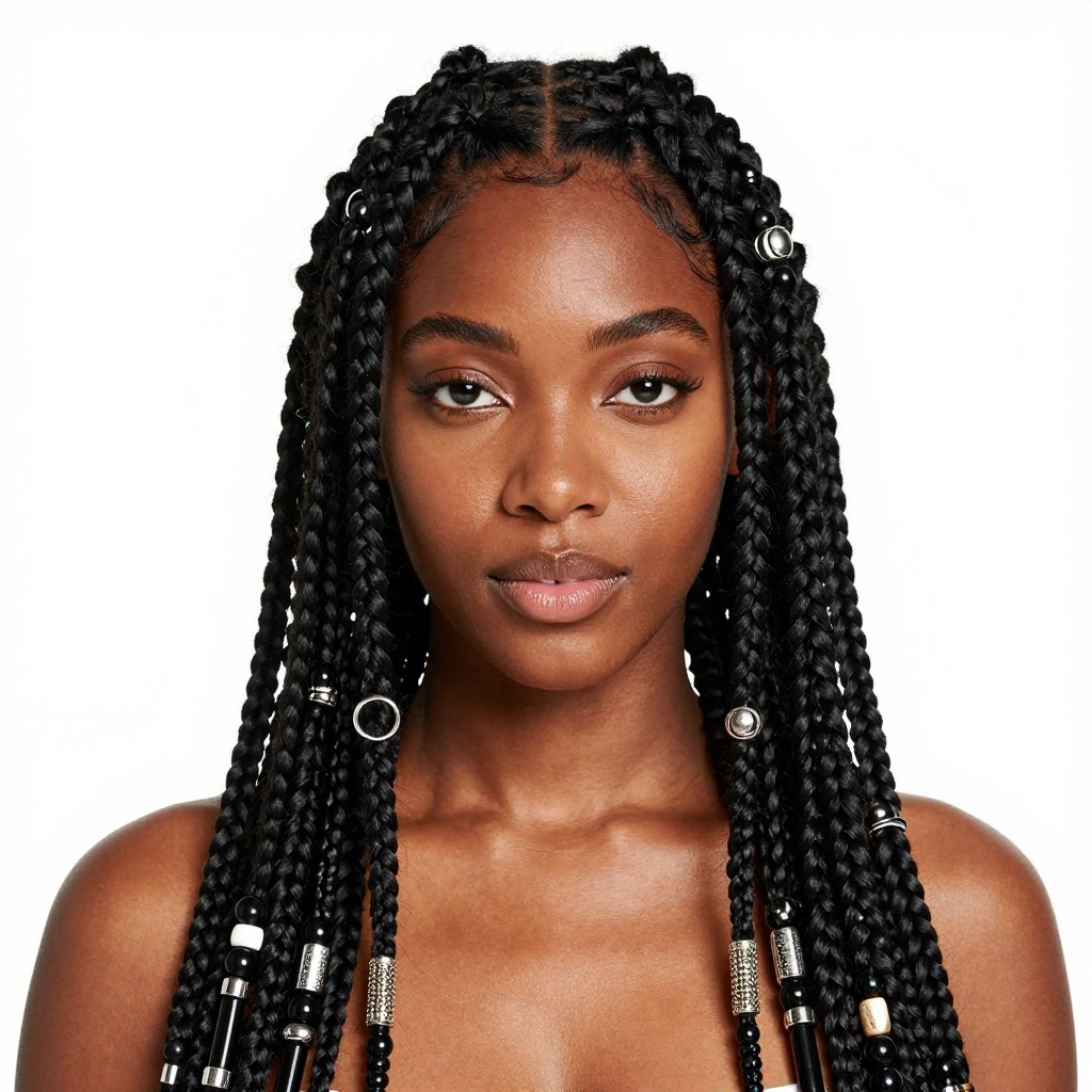Adorned Braids Hairstyles