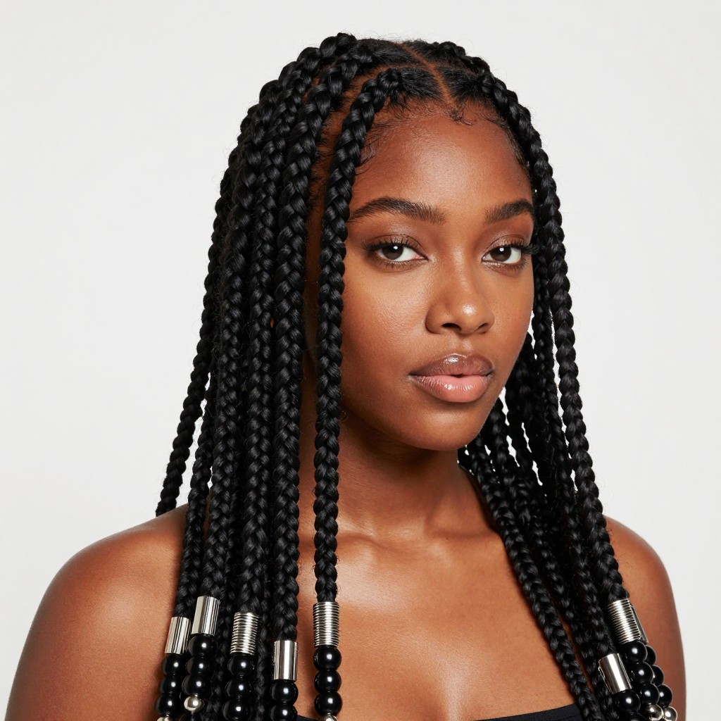 Adorned Braids Hairstyles