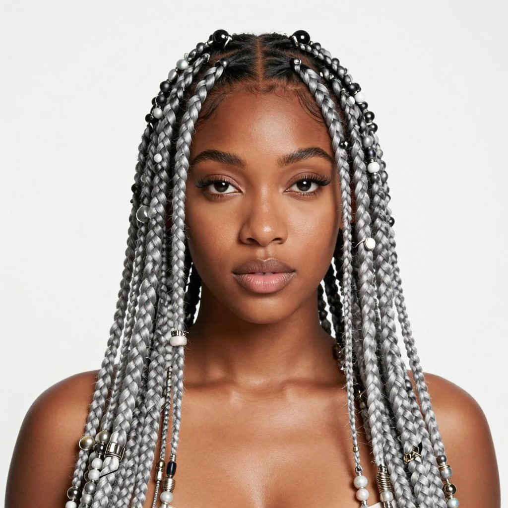 Adorned Braids Hairstyles
