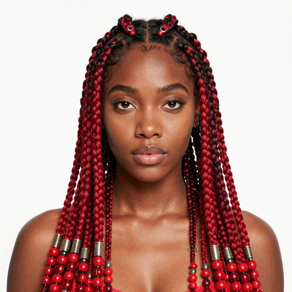 Adorned Braids Hairstyles
