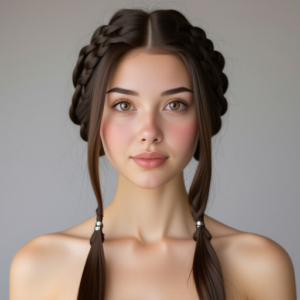 Adorned Braids Style