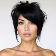 Italian Bob style in Black