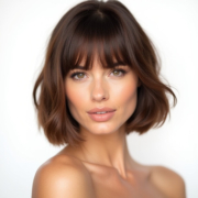 Italian Bob style in Brown