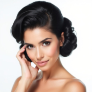 Victory Rolls style in Black