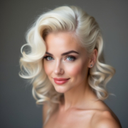 Victory Rolls style in Platinum