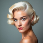 Victory Rolls style in Platinum