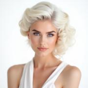 Victory Rolls style in Platinum