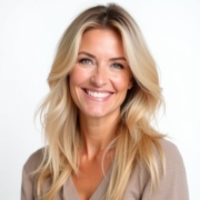Balayage style for Middle-aged Women in Blonde